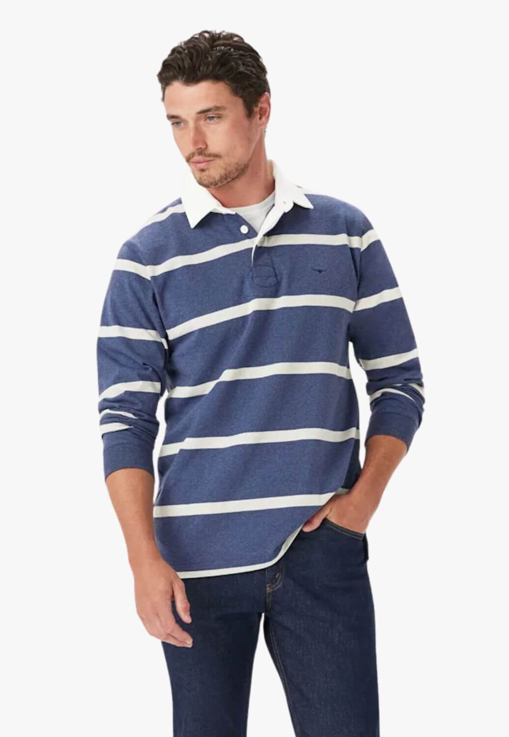 R.M. Williams Mens Tweedale Rugby Shirt