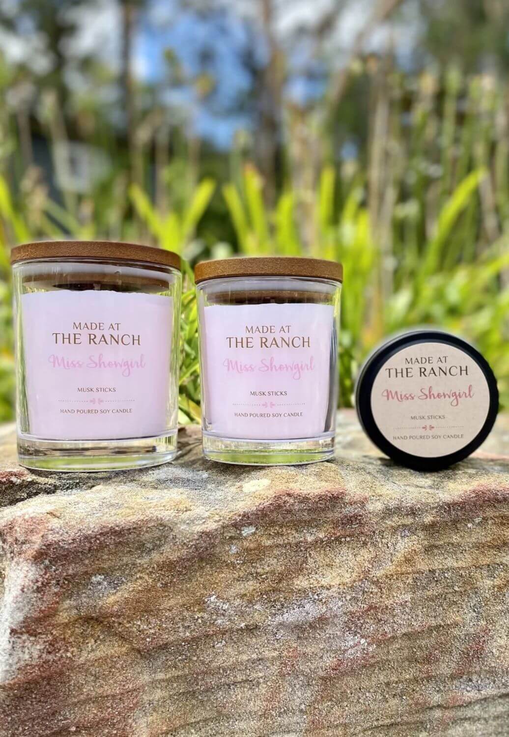 Made at The Ranch Miss Showgirl Candle