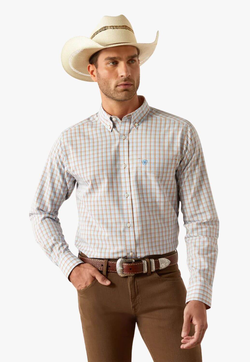 Ariat Mens Brendan Long Sleeve Shirt