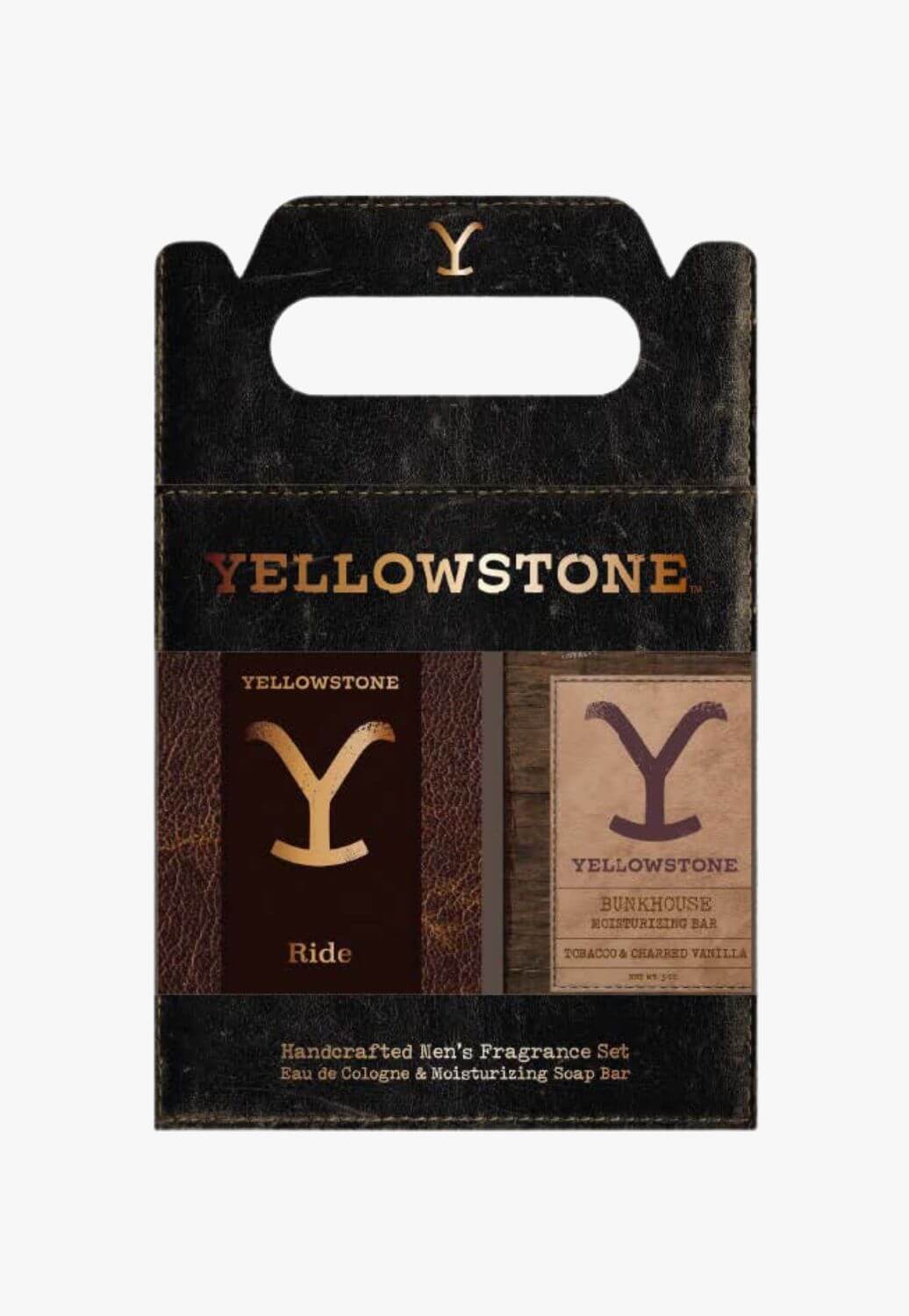 Tru Western Mens Yellowstone Ride Gift Set