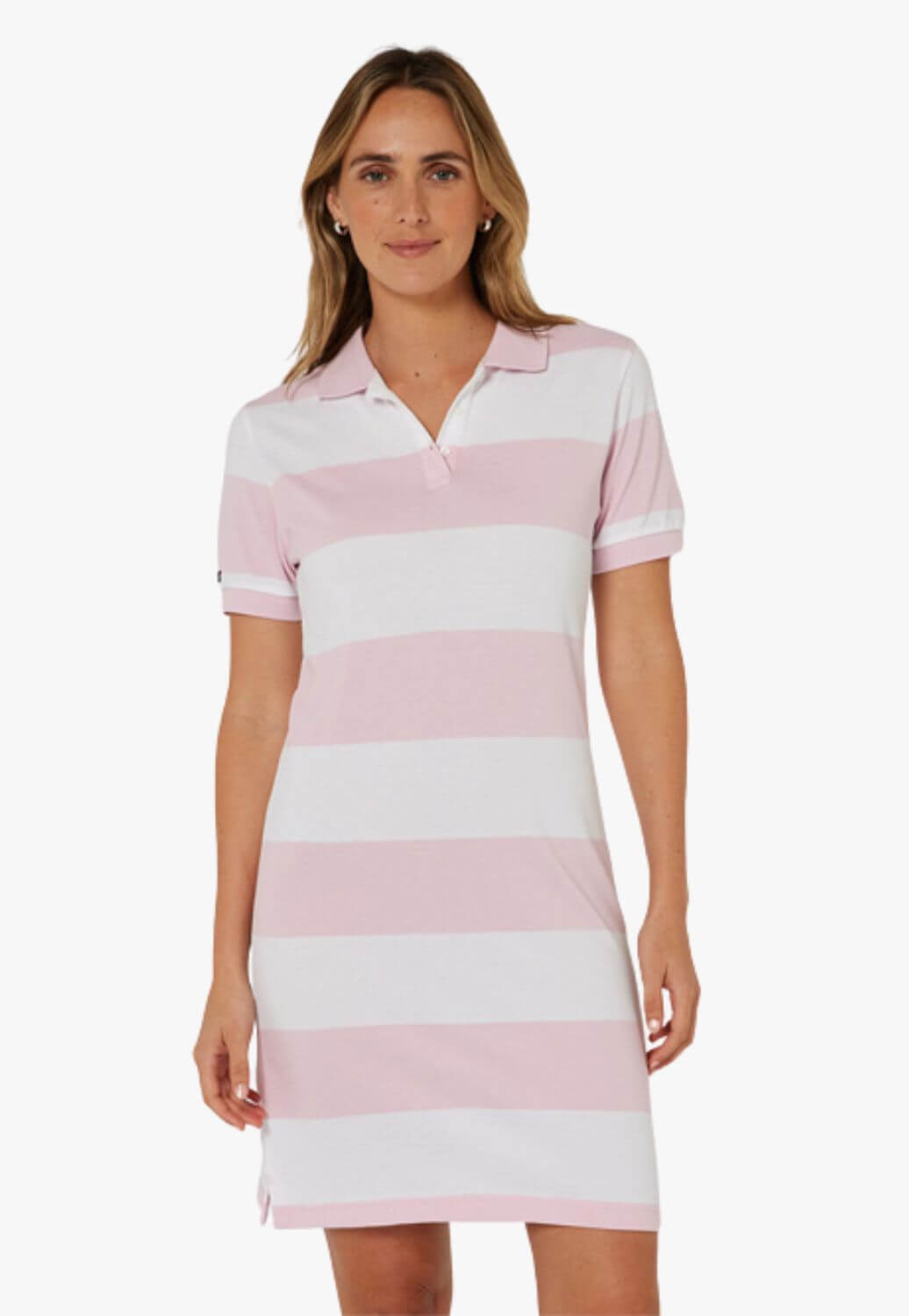 Pilbara Womens Striped Polo Dress