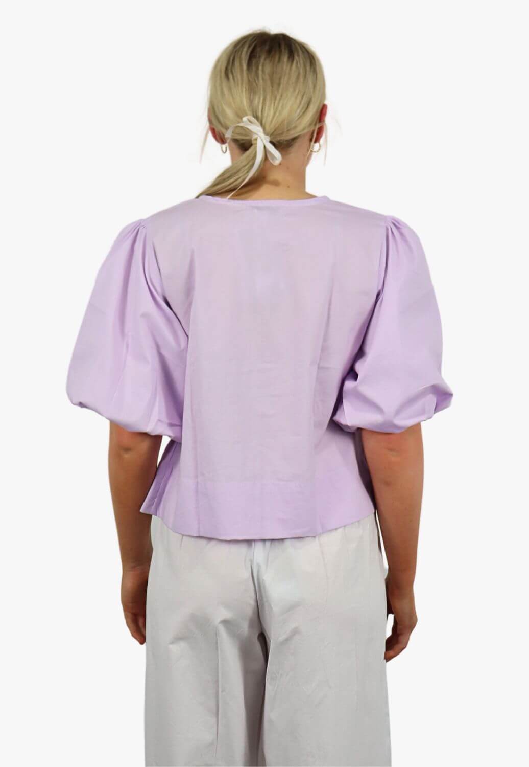 LJC Designs Pia Tie Cotton Top