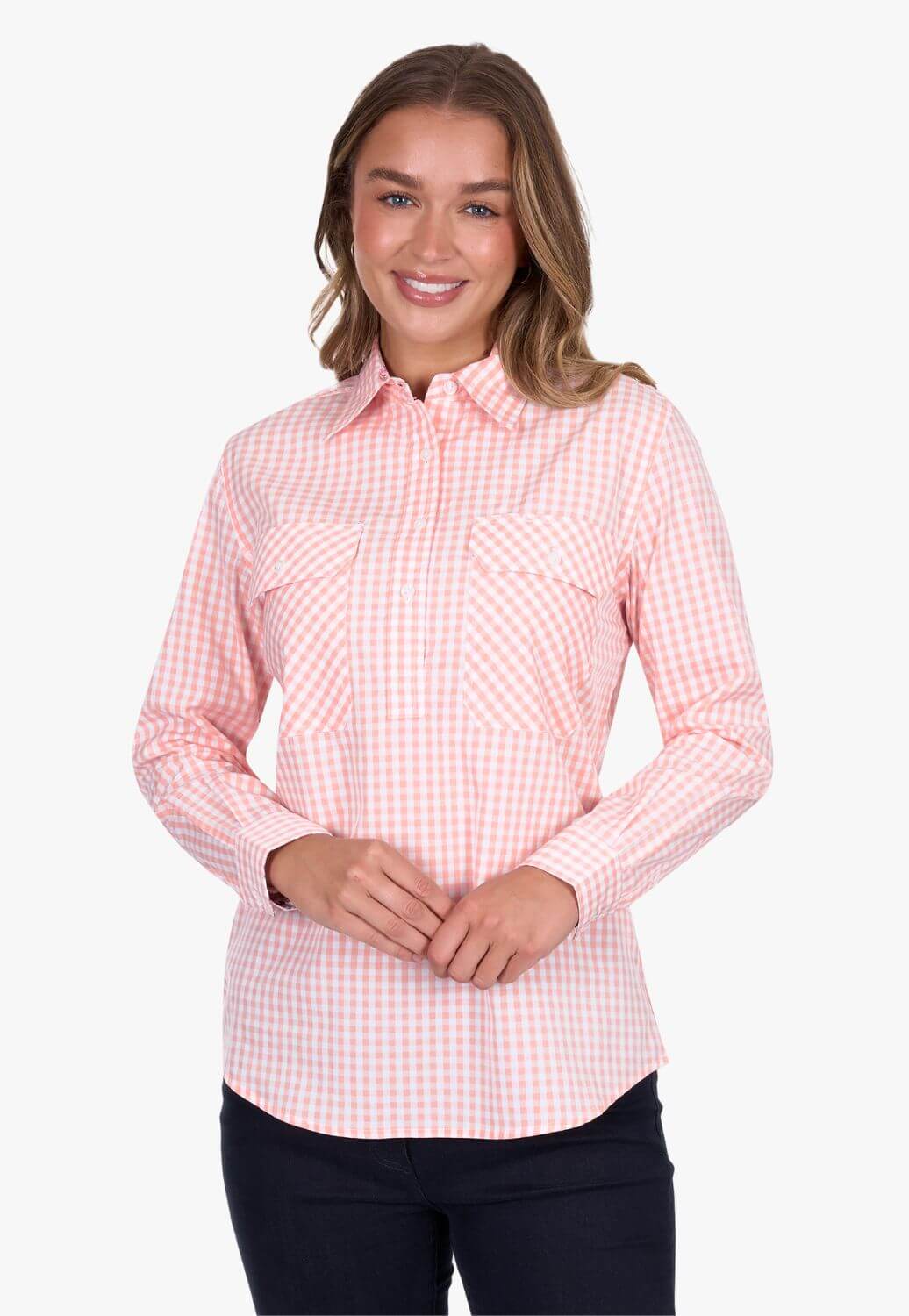 Hard Slog Womens Jen Long Sleeve Shirt