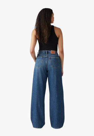 Levi Womens Cinch Baggy Jeans