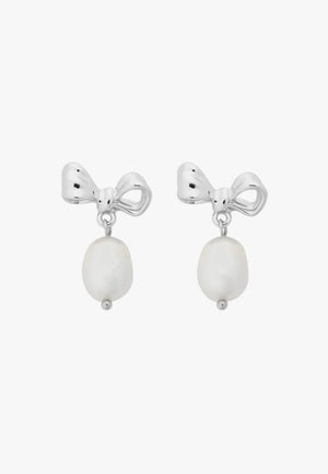Liberte Alice Bow Pearl Earring