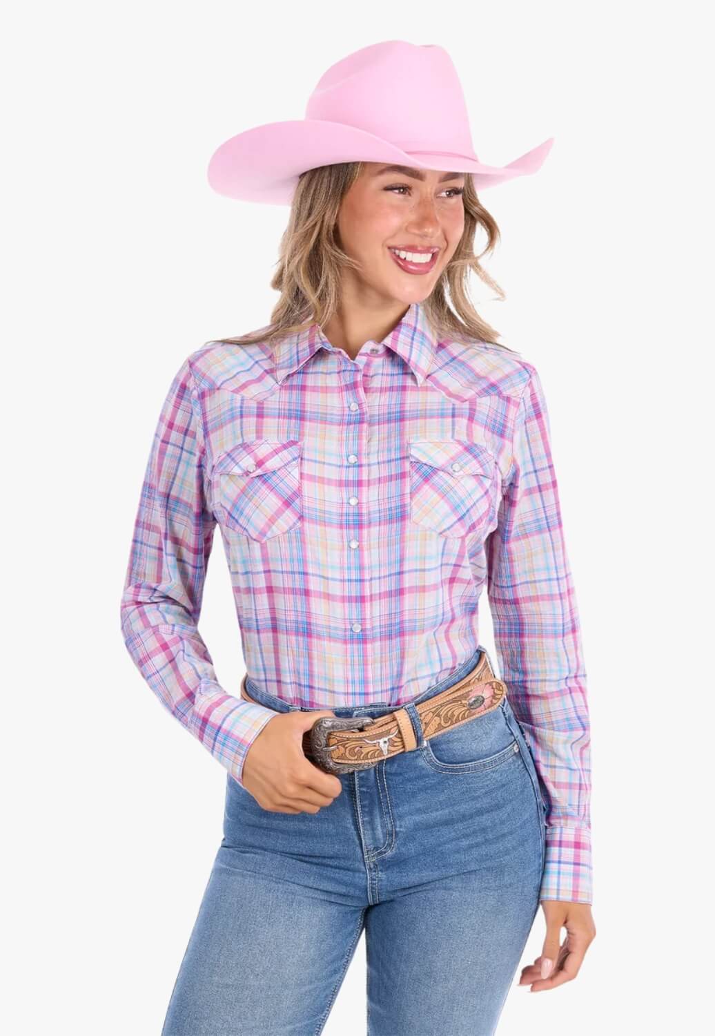 Pure Western Womens Kari Long Sleeve Shirt