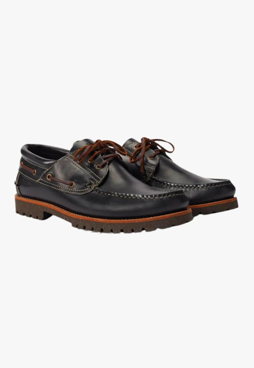 R.M. Williams Mens Dockyard Moccasin Boat Shoe