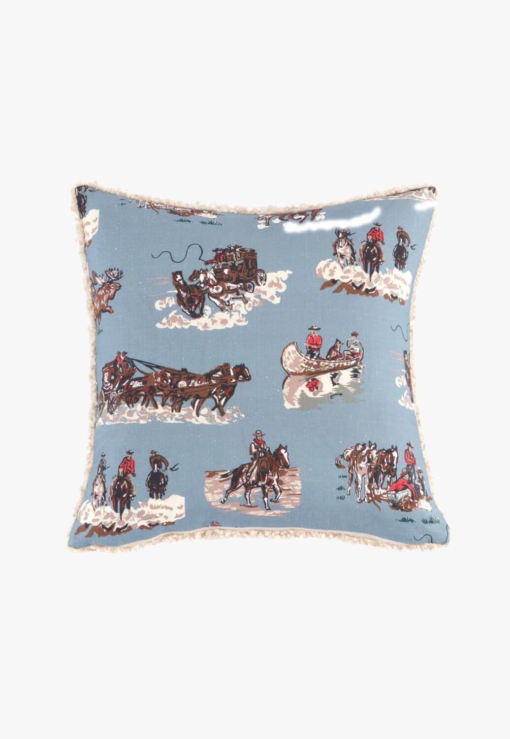 Settler Teddy-Backed Pillow