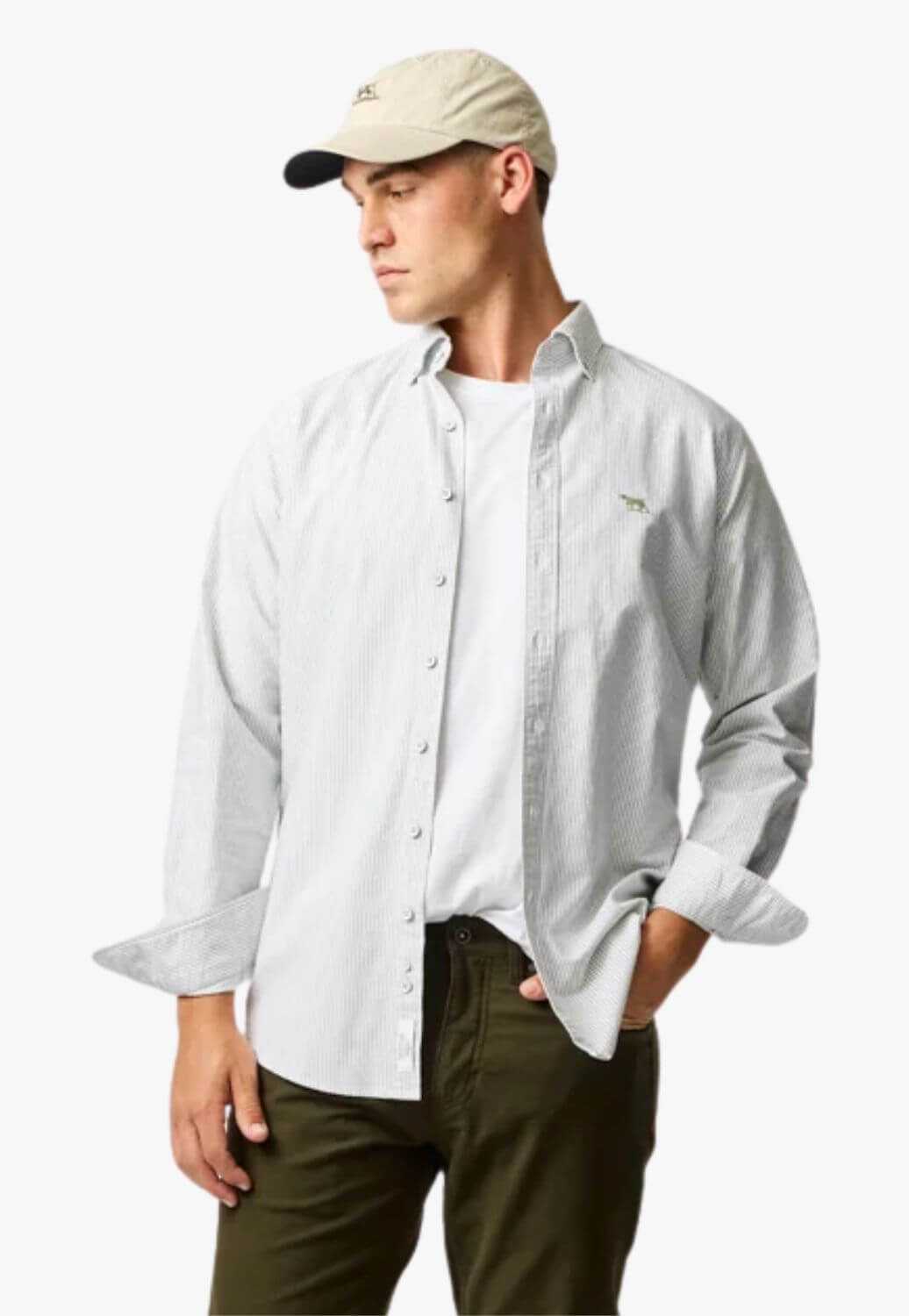 Rodd & Gunn Oxford Stripe Sport Fit Long Sleeve Shirt