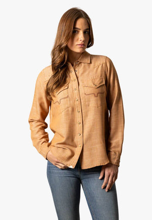 Kimes Ranch Womens Lacy Long Sleeve Shirt