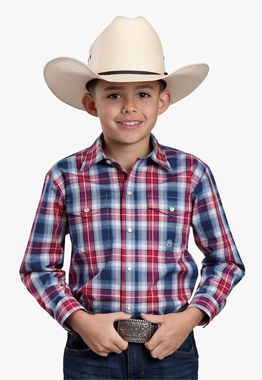Roper Boys Amarillo Long Sleeve Shirt