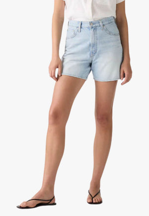 Levi Womens Cinch Mid Thigh Short