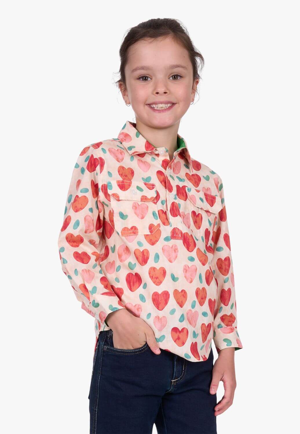 Hard Slog Girls Mira Long Sleeve Shirt