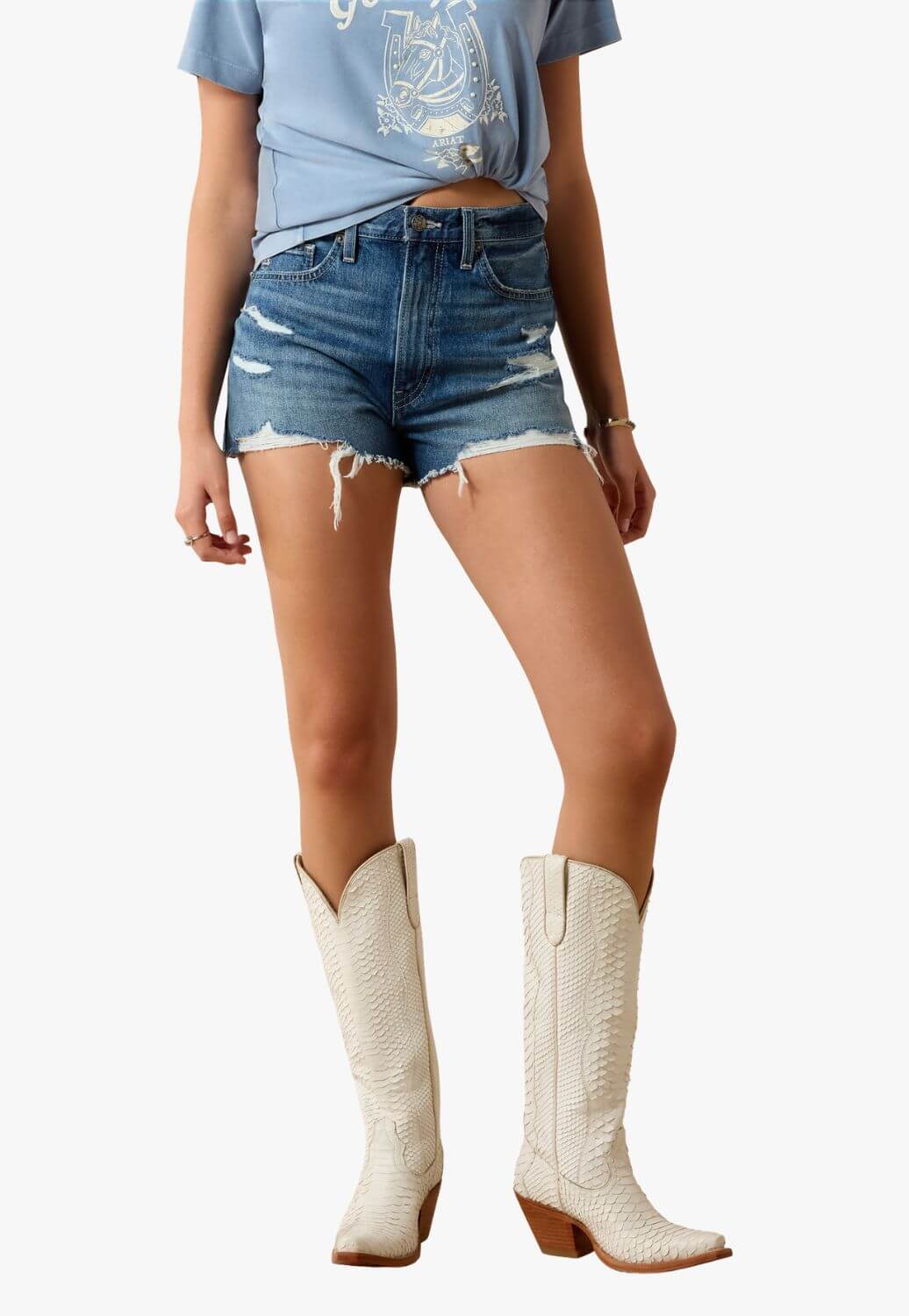 Ariat Womens Ultra High Rise Jazmine Shorts