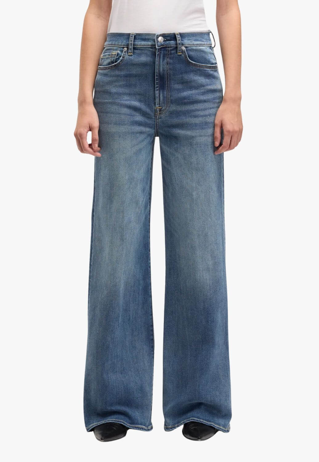 7 For All Mankind Ultra High Rise Jo Swim Jean