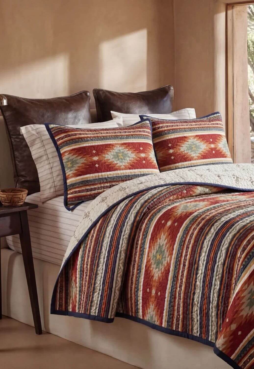 Paseo Road Del Sol Reversible Quilt Set - Queen