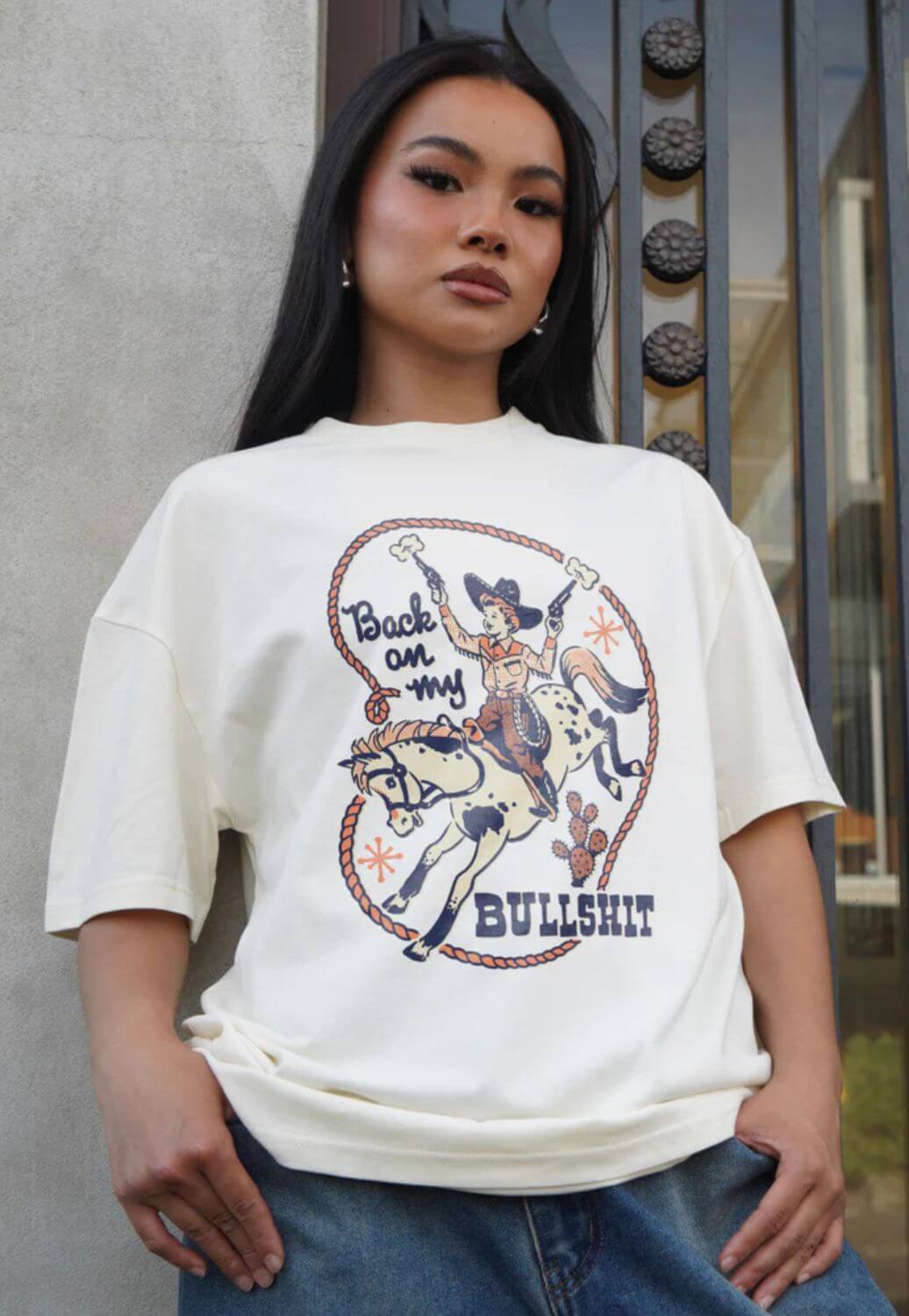 Threadheads Unisex Back On My Bullshit T-Shirt