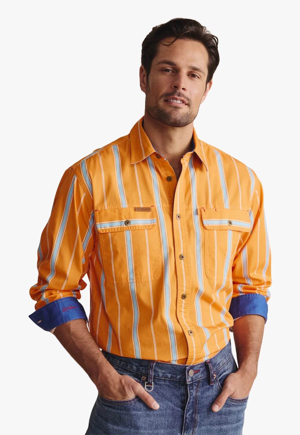 S. Kidman Mens Armstrong Long Sleeve Work Shirt