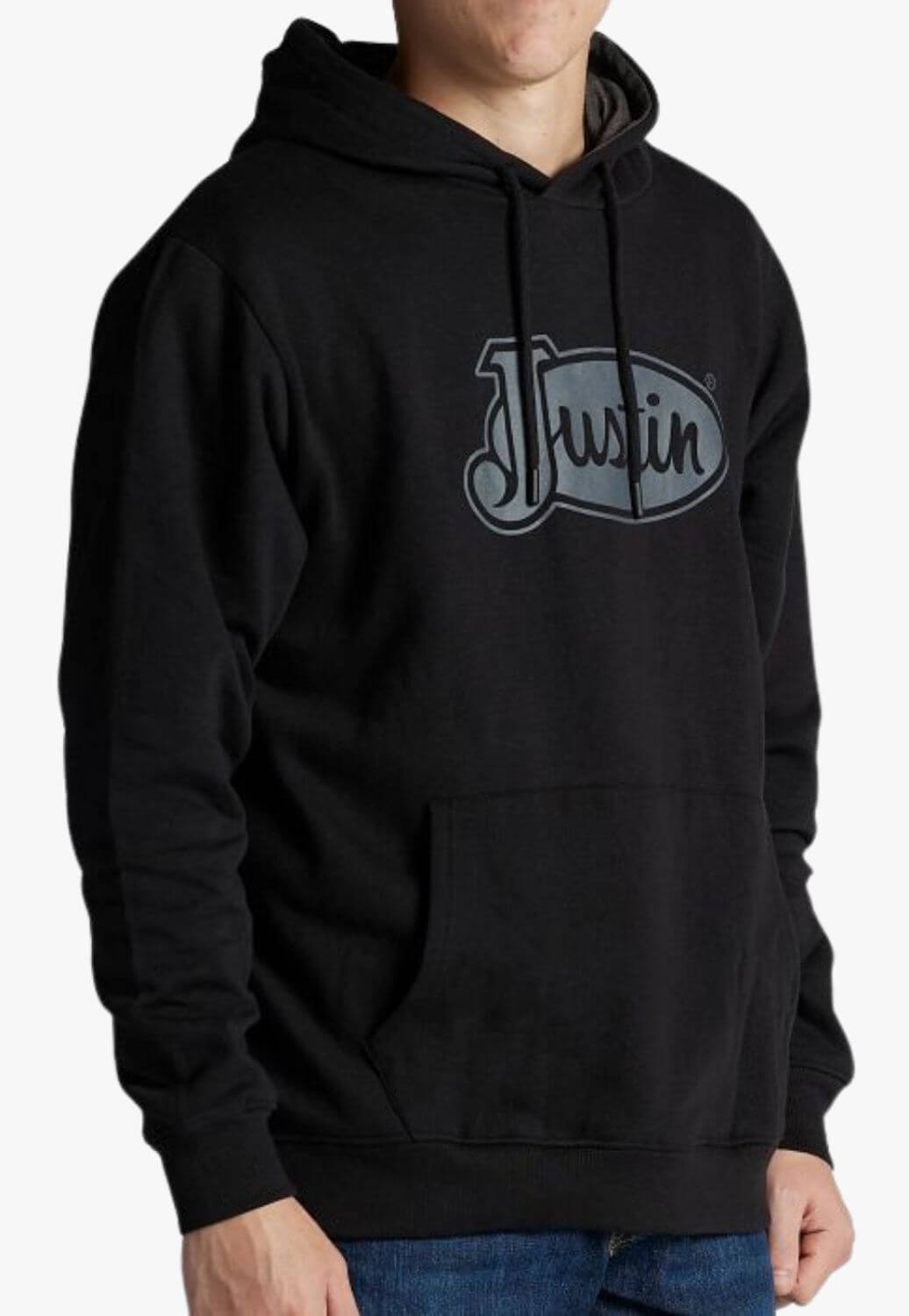 Justin Mens Performance Fleece Hoodie