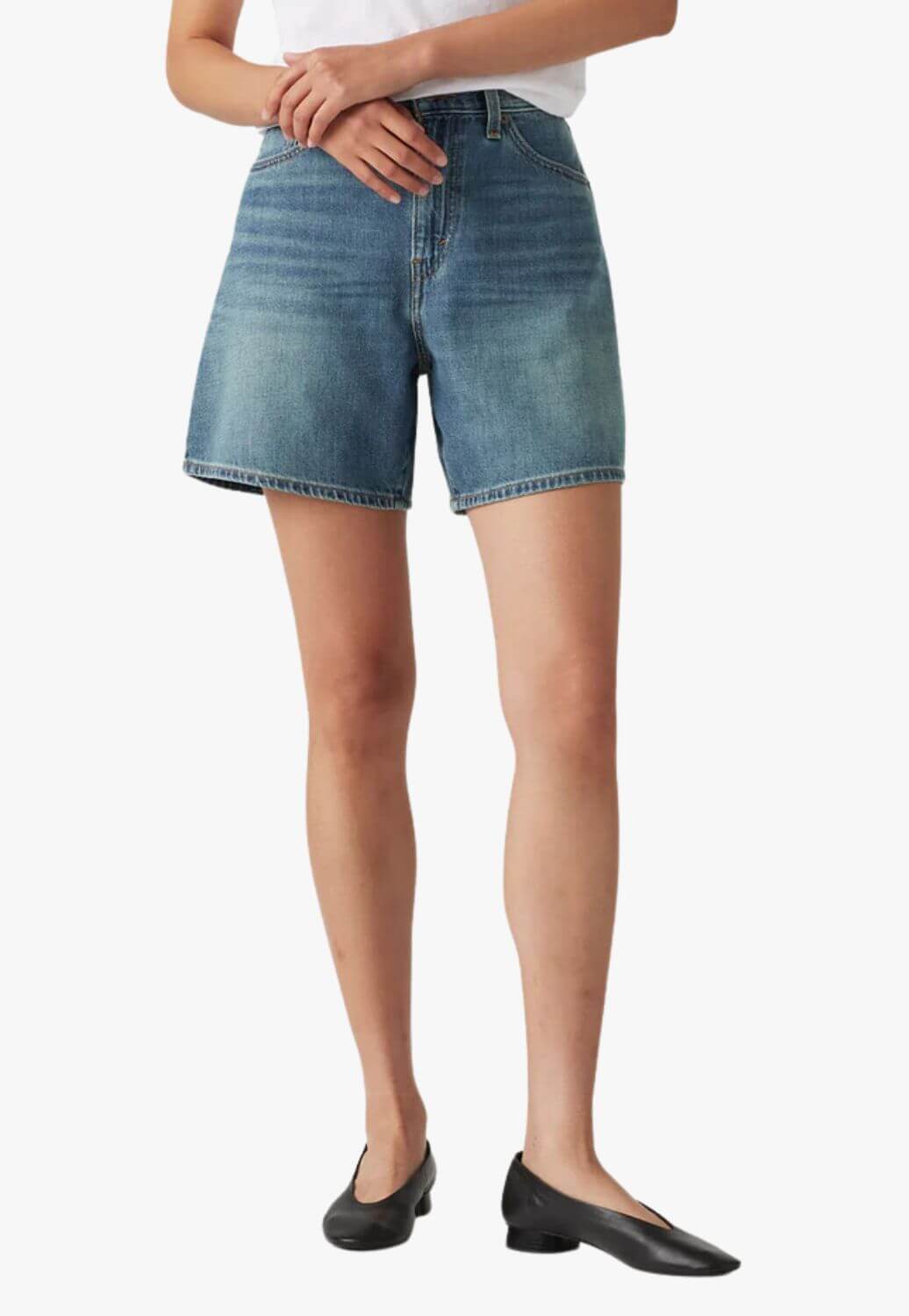 Levis High Baggy Short