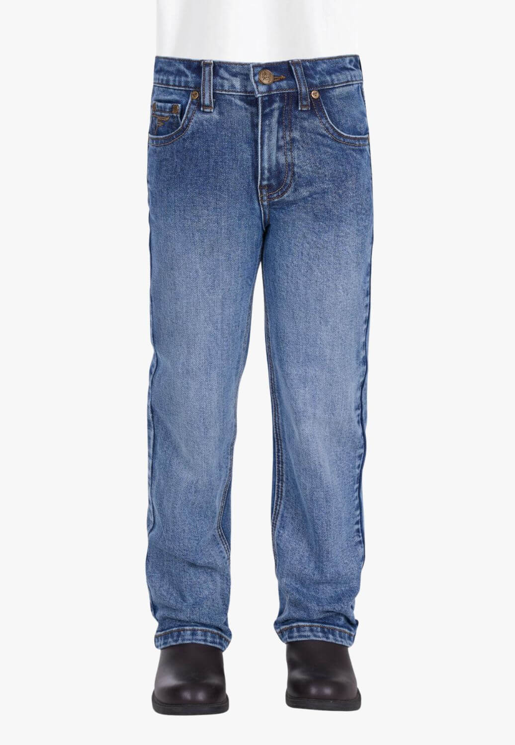 Pure Western Boys Hawkins Straight Leg Jean