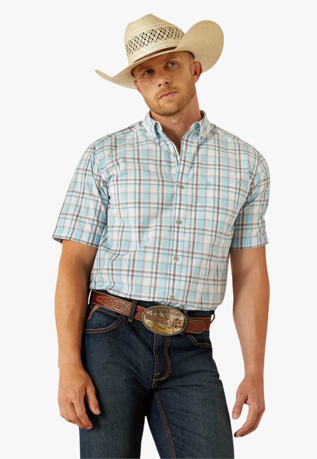 Ariat Mens Pro Series Geoffrey Short Sleeve Shirt