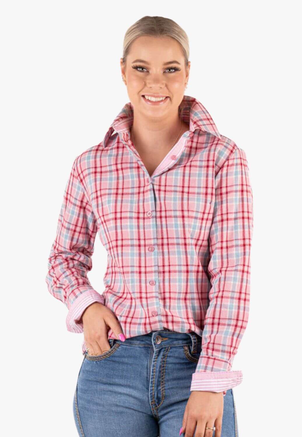 Hitchley and Harrow Ranch Range Arena Long Sleeve Shirt