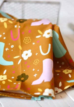 Tirzah Floral Boots Tea Towel