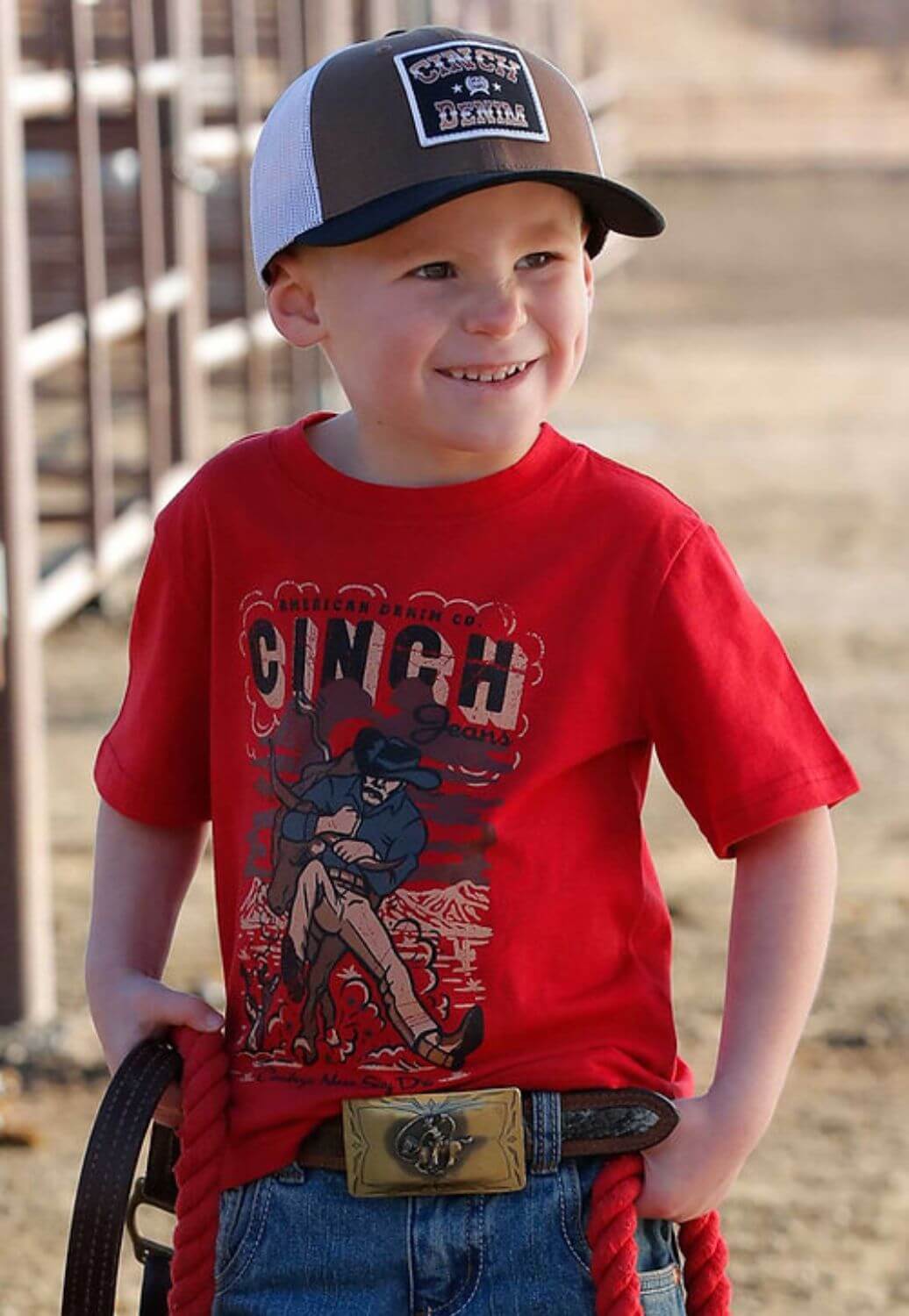 Cinch Toddler Steer Wrestling T-Shirt