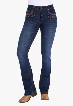 Pure Western Womens Eden Boot Cut Jean