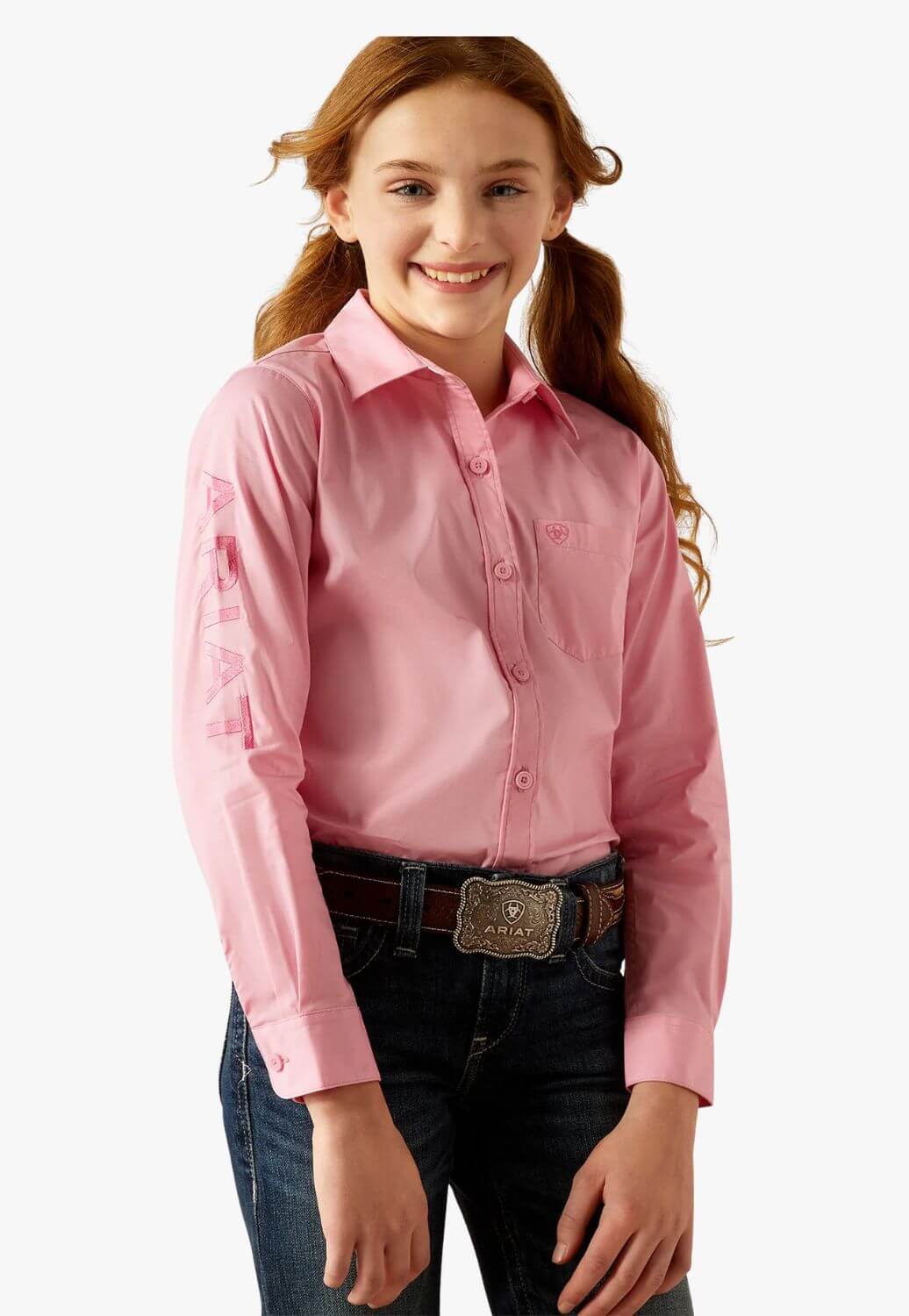 Ariat Girls Team Kirby Long Sleeve Shirt