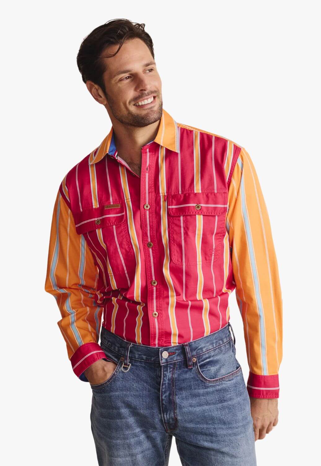 S. Kidman Mens Armstrong Long Sleeve Work Shirt