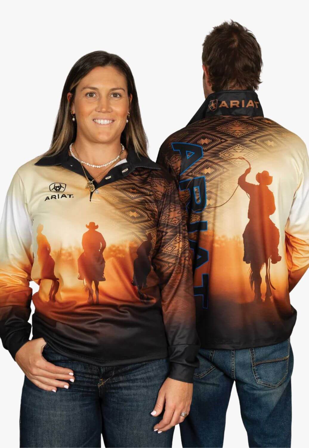 Ariat Adult Rodeo Roper Fishing Shirt