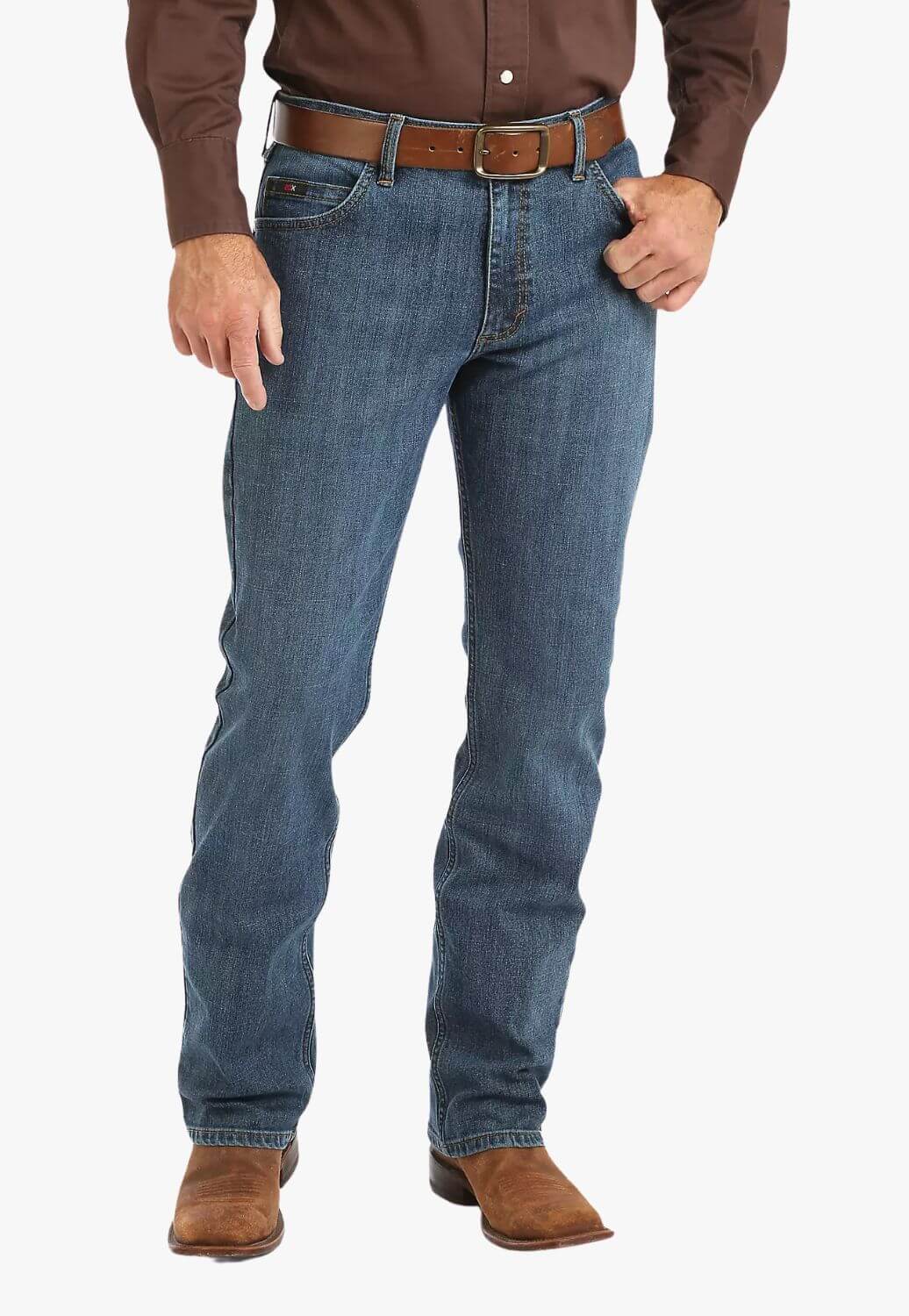 Wrangler Mens 20X Active Flex Regular Fit Jean