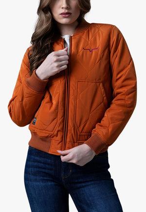 Kimes Ranch Womens Marinos Bomber Jacket