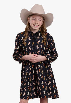 Roper Girls Five Star Collection Dress