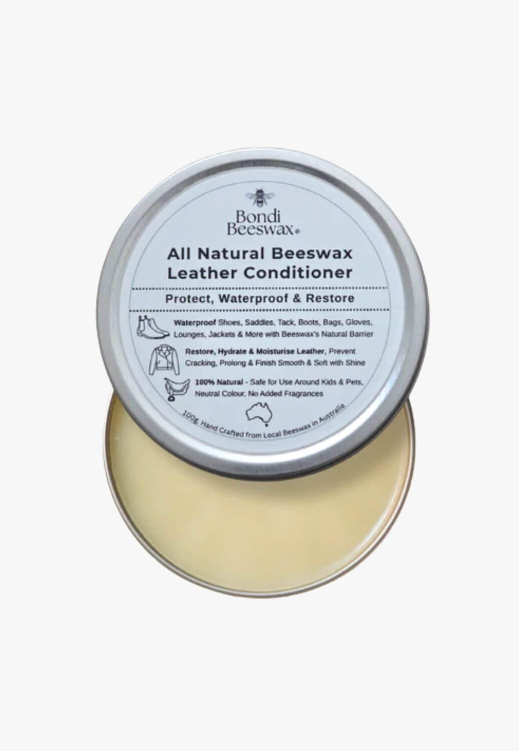 Bondi Beeswax Natural Leather Conditioner
