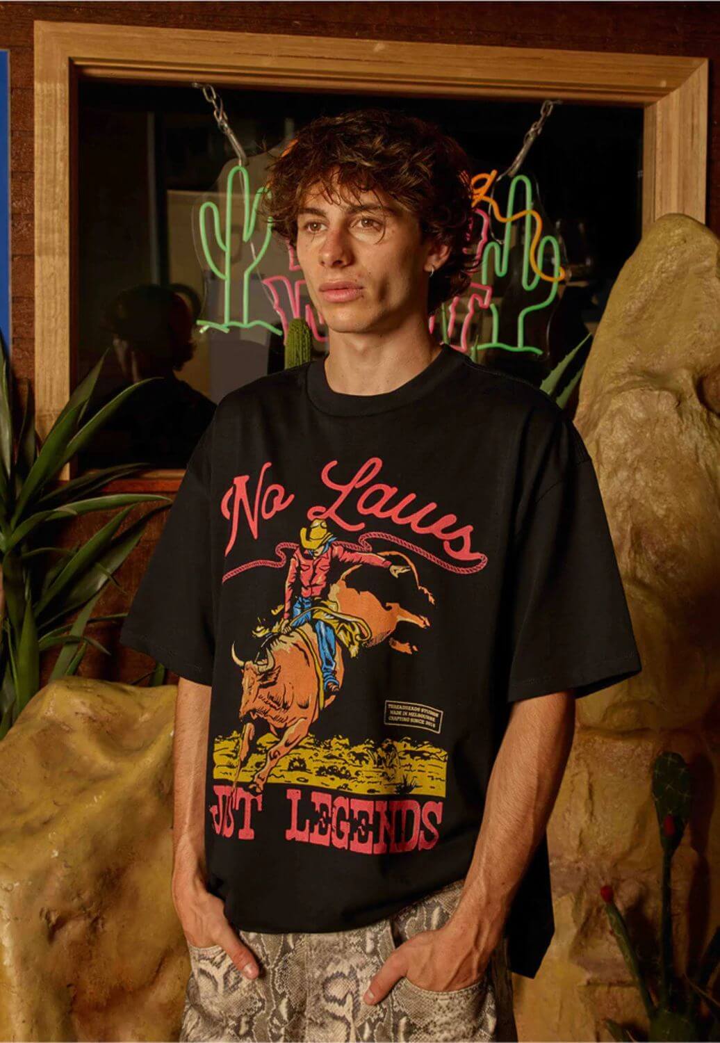 Threadheads Unisex No Laws Oversized T-Shirt