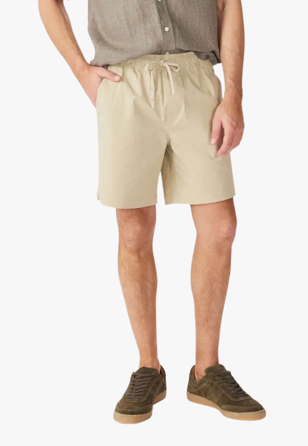 R.M. Williams Mens Washed Rugby Shorts