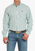 Cinch Mens Plaid Long Sleeve Shirt