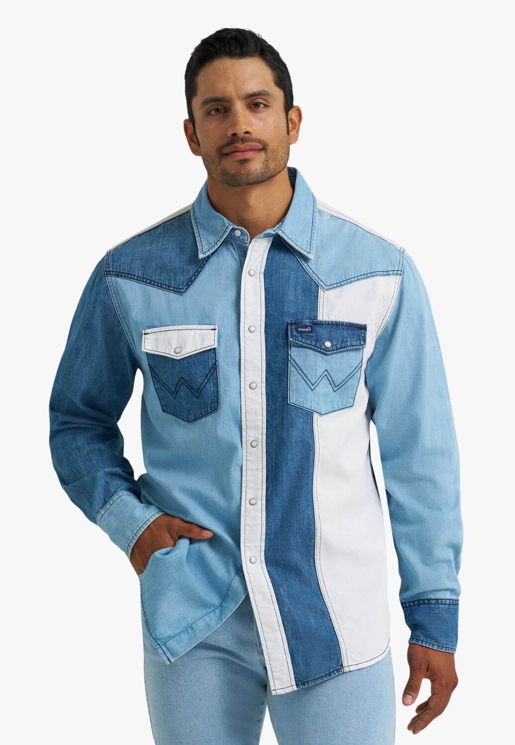 Wrangler Mens Classic Long Sleeve Shirt