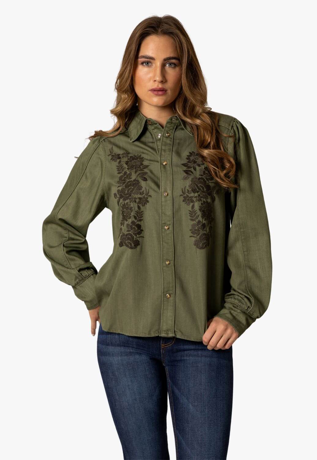 Kimes Ranch Womens Mae Long Sleeve Shirt
