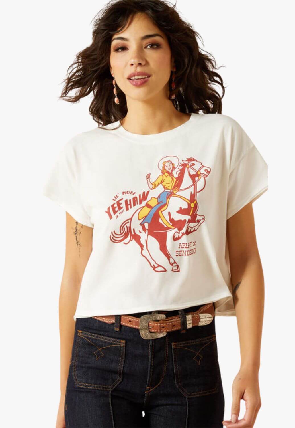 Ariat Womens Senero Yeehaw T-Shirt