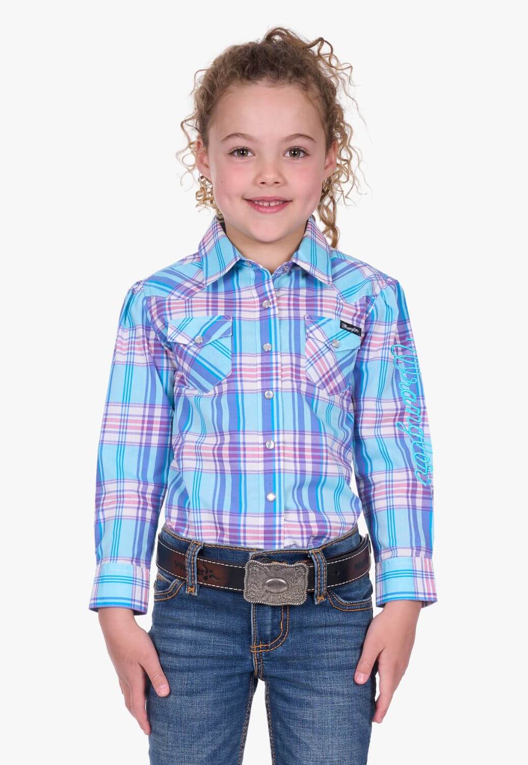 Wrangler Girls Emily Long Sleeve Shirt