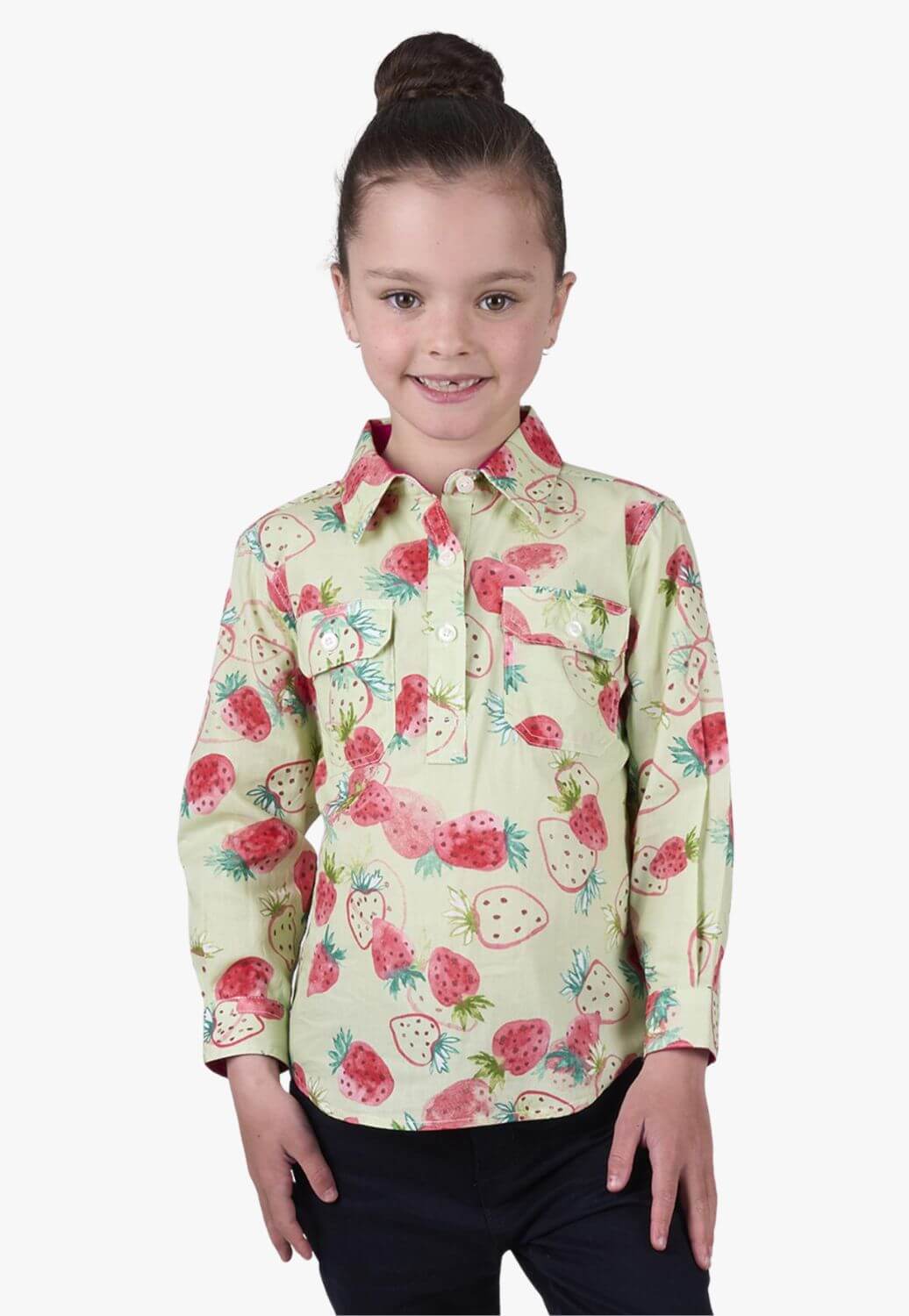 Hard Slog Girls Kimmy Long Sleeve Shirt