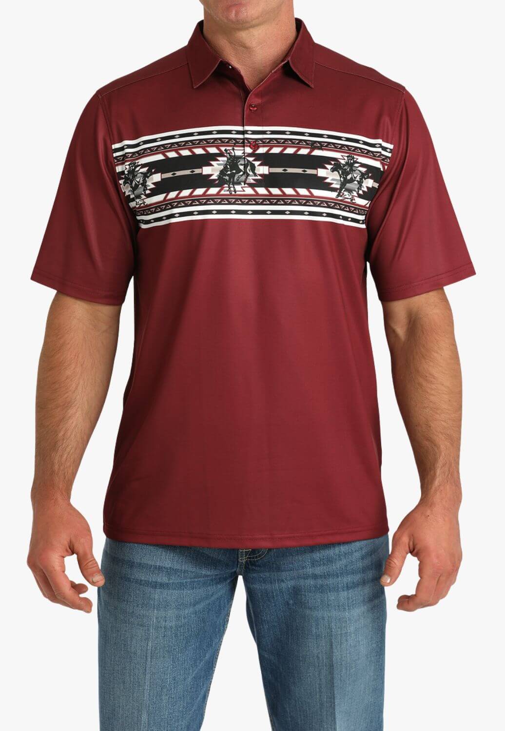 Cinch Mens ArenaFlex Polo