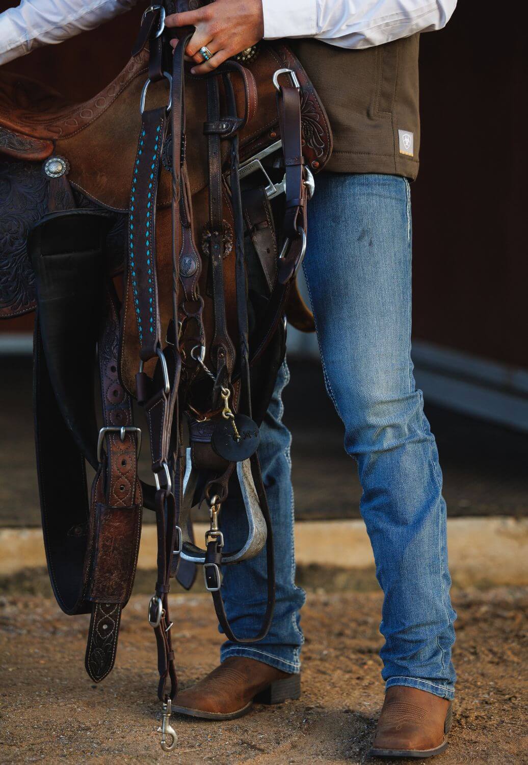 Ariat Womens R.E.A.L Straight Icon Jean