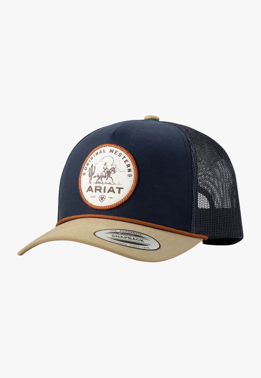 Ariat Mens Origial Western Snap Back Cap