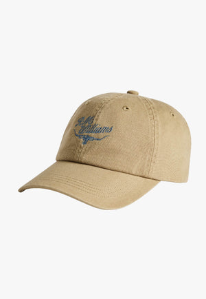 R M William Script Longhorn Cap