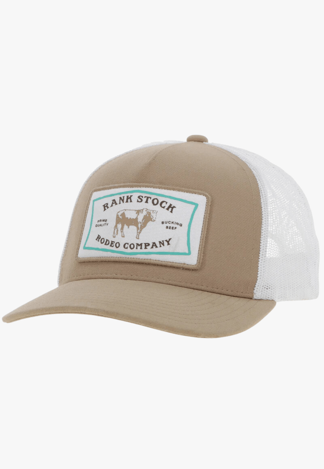 Hooey Mens Rank Stock 5-Panel Trucker Cap